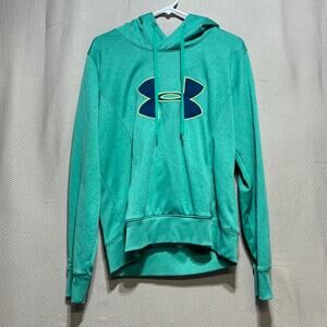 Under Armour Women's "Storm" ColdGear Green Athletic Hoodie (Large)